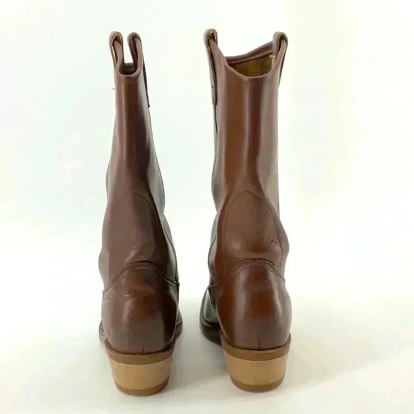 RED WING WOMEN'S HEELED BOOT IN PECAN BOUNDARY LEATHER - Picture 3 of 8